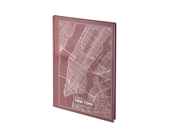 Канцелярская книга Axent Maps New York А4 у твердій обкладинці 96 аркушів у клітинку (8422-543-A), изображение 3 Канцелярская книга Axent Maps New York А4 у твердій обкладинці 96 аркушів у клітинку (8422-543-A), изображение 3