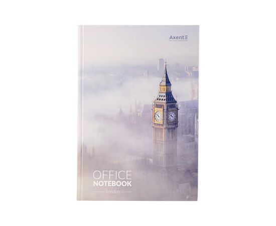 Канцелярська книга Axent London А4 у твердій обкладинці 192 аркуші клітинка (8423-21-A)