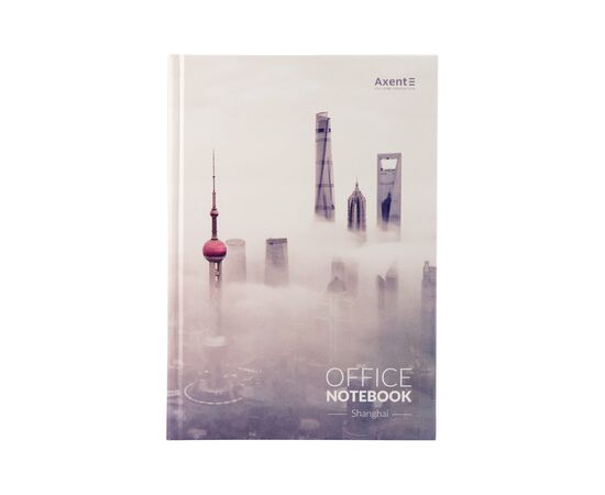 Канцелярська книга Axent Shanghai А4 в твердій обкладинці 192 листа клітка (8423-24-A)