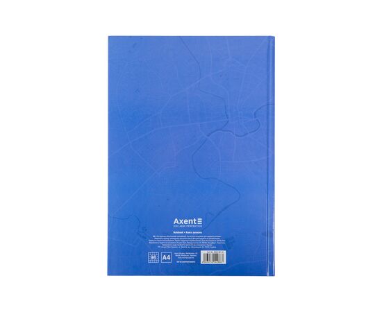 Канцелярская книга Axent Liberty А4, 96 листов, клетка, синяя (8422-551-A), изображение 4 Канцелярская книга Axent Liberty А4, 96 листов, клетка, синяя (8422-551-A), изображение 4