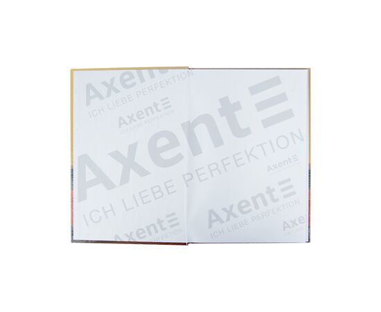 Канцелярская книга Axent Waves А4, 96 листов, клеточка, бронзовая (8422-563-A), изображение 2