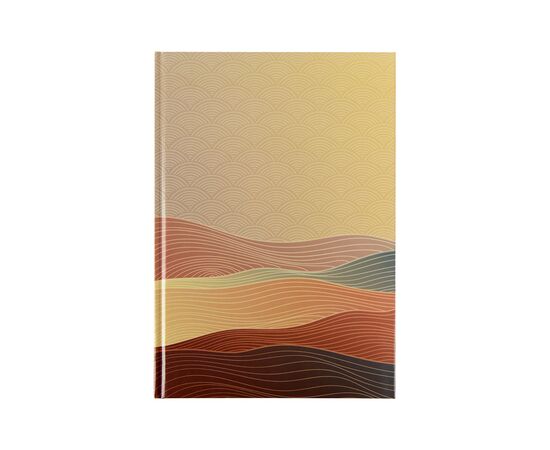 Канцелярська книга Axent Waves А4, 96 аркушів, клітинка, бронзова (8422-563-A)
