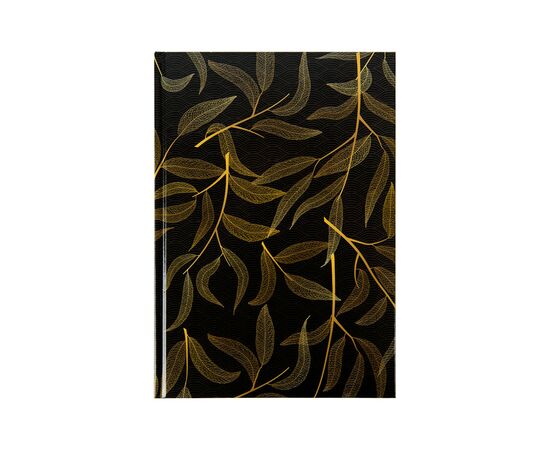 Канцелярська книга Axent Waves А4, 96 аркушів, клітинка, чорна (8422-561-A)