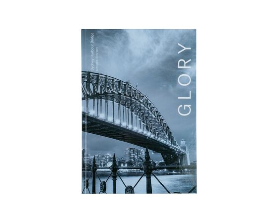 Канцелярская книга Axent Glory А4 в твердом переплете 96 листа клетка (8422-566-A)