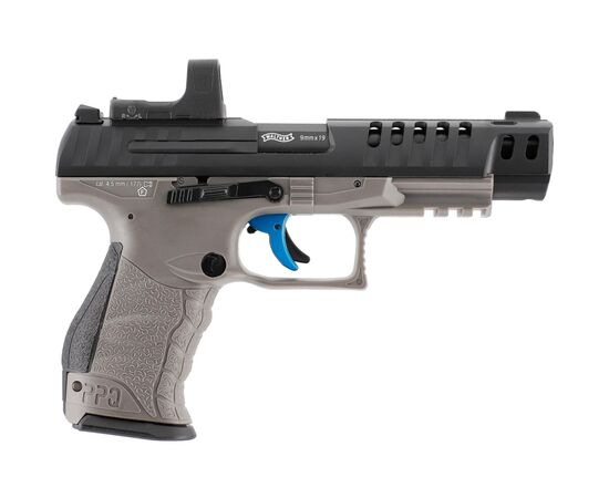 Пневматический пистолет Umarex Walther Q5 Match Combo (5.8421-1), изображение 3 Пневматический пистолет Umarex Walther Q5 Match Combo (5.8421-1), изображение 3