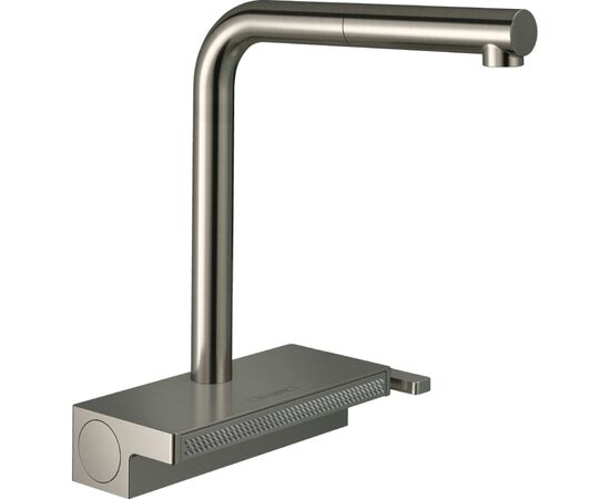 Смеситель Hansgrohe Aquno Select M81 , 21 см, сталь (73836800)