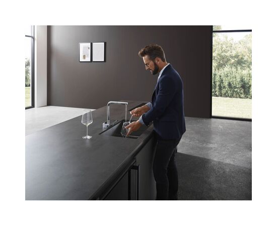 Смеситель Hansgrohe Aquno Select M81 , 21 см, хром (73836000), изображение 3 Смеситель Hansgrohe Aquno Select M81 , 21 см, хром (73836000), изображение 3