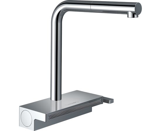 Смеситель Hansgrohe Aquno Select M81 , 21 см, хром (73836000)