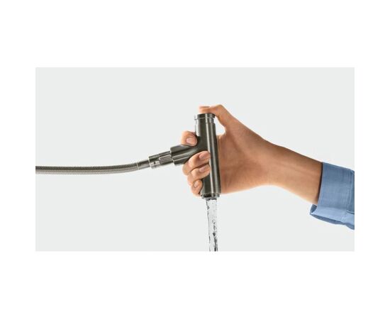 Смеситель Hansgrohe Metris Select, вилив 222мм хром (14857000), изображение 2 Смеситель Hansgrohe Metris Select, вилив 222мм хром (14857000), изображение 2