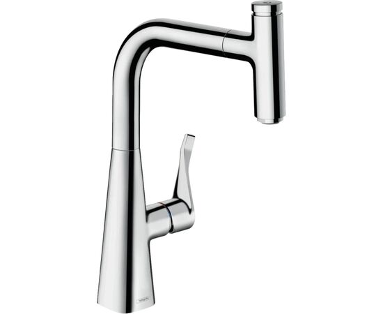 Смеситель Hansgrohe Metris Select, вилив 222мм хром (14857000)