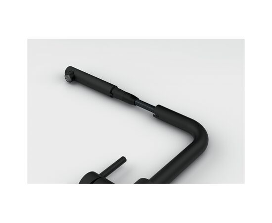 Смеситель Franke Lina L Pull Out, 254 мм , хром-чорний (115.0712.435), изображение 5