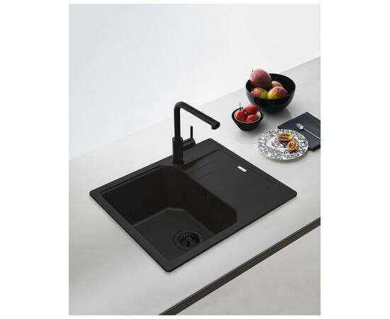 Смеситель Franke Lina L Pull Out, 254 мм , хром-чорний (115.0712.435), изображение 7