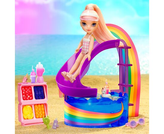 Кукла Rainbow High Радужный праздник в бассейне (522249), изображение 2 Кукла Rainbow High Радужный праздник в бассейне (522249), изображение 2