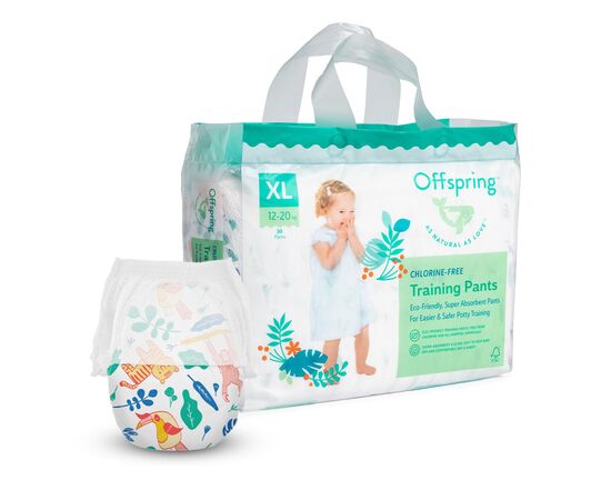 Подгузники Offspring Animalaysia, розмір XL, 12-20 кг, 30 шт (DP-OI-FAP-XL30P-AML)