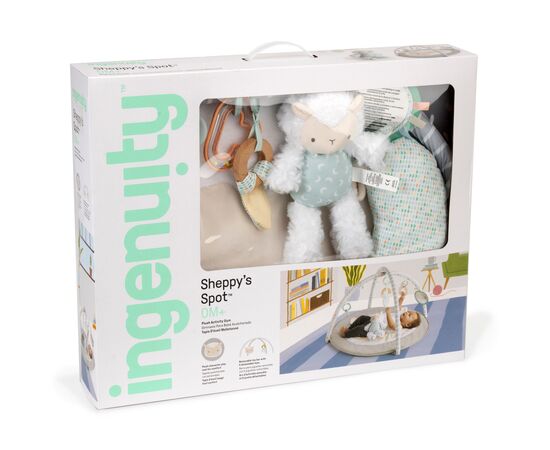 Детский коврик Ingenuity Sheppys Spot Corrie (12470), изображение 4 Детский коврик Ingenuity Sheppys Spot Corrie (12470), изображение 4