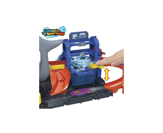 Автотрек Hot Wheels City Автомийка Суперакула (HTN82), зображення 5 Автотрек Hot Wheels City Автомийка Суперакула (HTN82), зображення 5