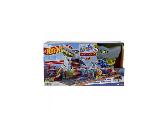 Автотрек Hot Wheels City Автомийка Суперакула (HTN82), зображення 8 Автотрек Hot Wheels City Автомийка Суперакула (HTN82), зображення 8