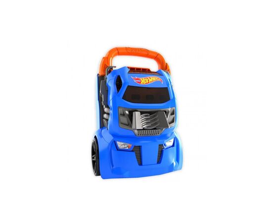 Автотрек Hot Wheels Портативный трек-контейнер с 4 равнобедренными дорожками (HWCC14)