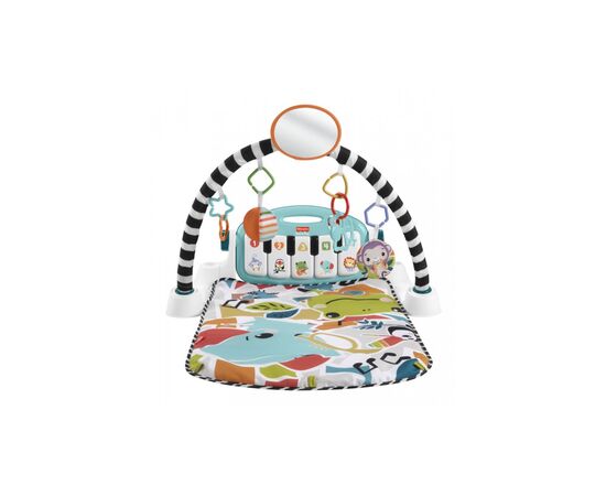 Детский коврик Fisher-Price игровой центр голубой Нажимай и играй с технологией Smart Stages (англ.) (HWY58), изображение 3 Детский коврик Fisher-Price игровой центр голубой Нажимай и играй с технологией Smart Stages (англ.) (HWY58), изображение 3