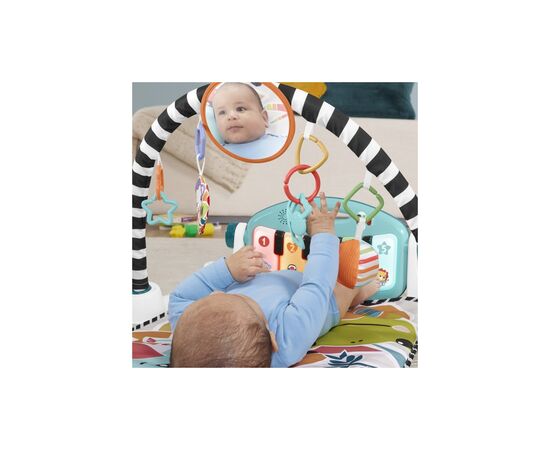 Детский коврик Fisher-Price игровой центр голубой Нажимай и играй с технологией Smart Stages (англ.) (HWY58), изображение 7 Детский коврик Fisher-Price игровой центр голубой Нажимай и играй с технологией Smart Stages (англ.) (HWY58), изображение 7