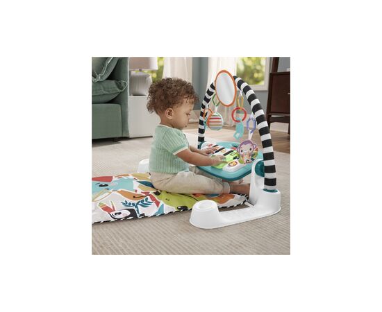 Детский коврик Fisher-Price игровой центр голубой Нажимай и играй с технологией Smart Stages (англ.) (HWY58), изображение 8 Детский коврик Fisher-Price игровой центр голубой Нажимай и играй с технологией Smart Stages (англ.) (HWY58), изображение 8