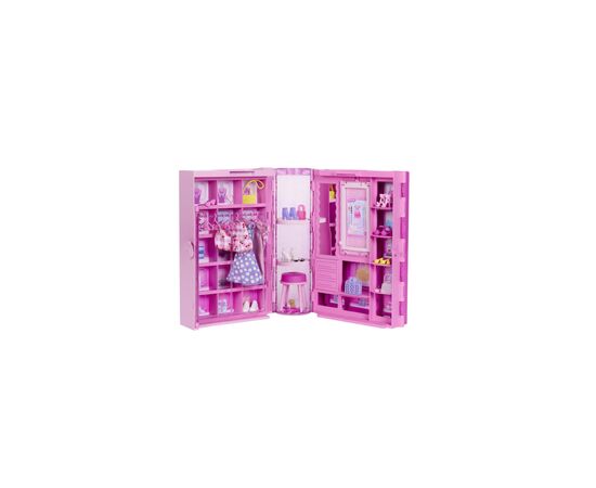 Кукла Barbie Стильная гардеробная с куклой (HXD58), изображение 3 Кукла Barbie Стильная гардеробная с куклой (HXD58), изображение 3