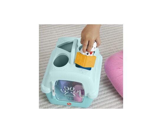 Развивающая игрушка Fisher-Price Сортер Переноска с животными (HTW93), изображение 4 Развивающая игрушка Fisher-Price Сортер Переноска с животными (HTW93), изображение 4