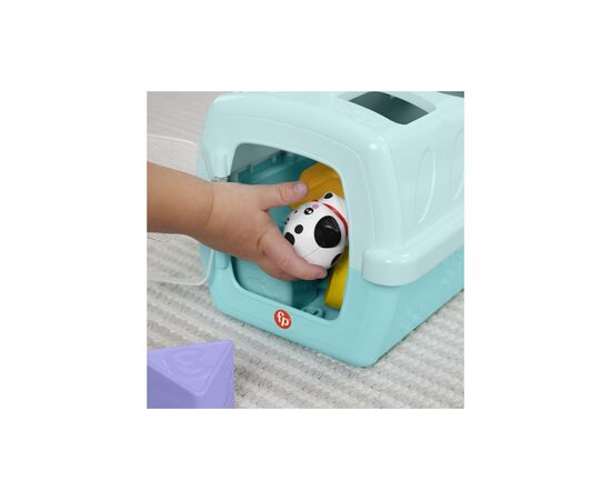 Развивающая игрушка Fisher-Price Сортер Переноска с животными (HTW93), изображение 5 Развивающая игрушка Fisher-Price Сортер Переноска с животными (HTW93), изображение 5