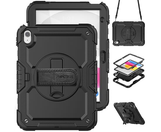 Чохол до планшета Armorstandart Panzer iPad 10.9 2024 / 2022 Black (ARM82525), зображення 4 Чохол до планшета Armorstandart Panzer iPad 10.9 2024 / 2022 Black (ARM82525), зображення 4