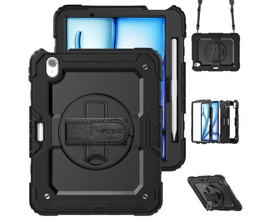 Чехол для планшета Armorstandart Panzer iPad Air 11 2024 Black (ARM82526), изображение 4 Чехол для планшета Armorstandart Panzer iPad Air 11 2024 Black (ARM82526), изображение 4