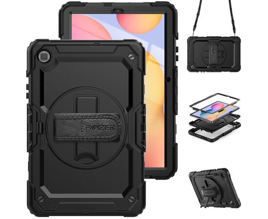 Чехол для планшета Armorstandart Panzer Samsung Tab S6 Lite Black (ARM82519), изображение 4 Чехол для планшета Armorstandart Panzer Samsung Tab S6 Lite Black (ARM82519), изображение 4
