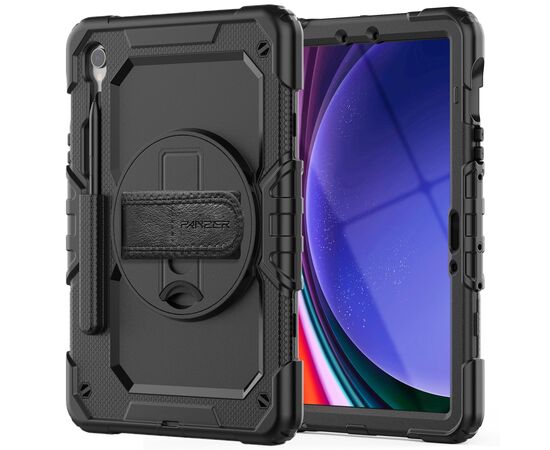 Чехол для планшета Armorstandart Panzer Samsung Tab S9 FE / S9 Black (ARM82518)