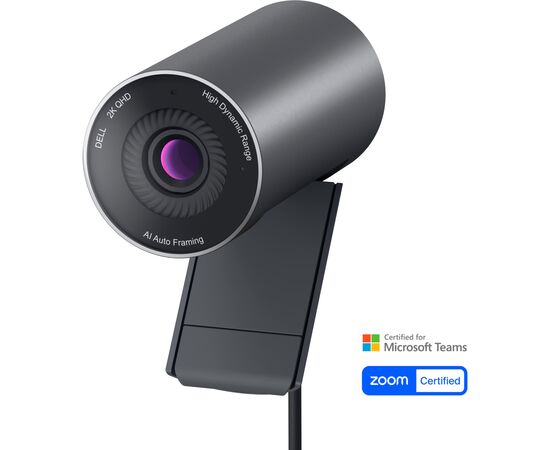 Веб-камера Dell WB5023 2K QHD Pro Black (722-BBBU)
