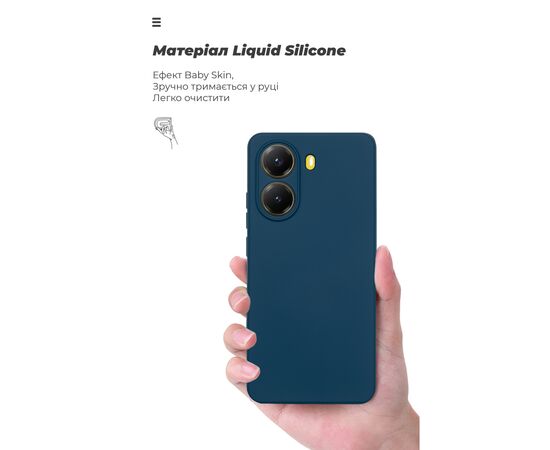 Чехол для мобильного телефона Armorstandart ICON Xiaomi Poco X7 Pro Camera cover Dark Blue (ARM82742), изображение 7