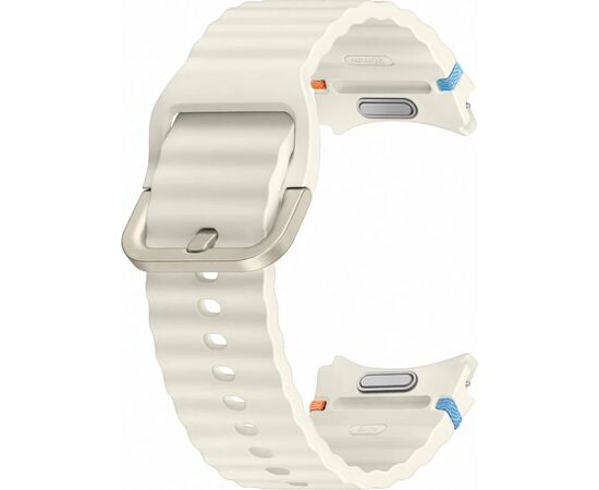 Ремешок для смарт-часов Samsung Sport Band (S/M) для Samsung Galaxy Watch 7 Cream (ET-SNL30SWEGEU), изображение 3 Ремешок для смарт-часов Samsung Sport Band (S/M) для Samsung Galaxy Watch 7 Cream (ET-SNL30SWEGEU), изображение 3