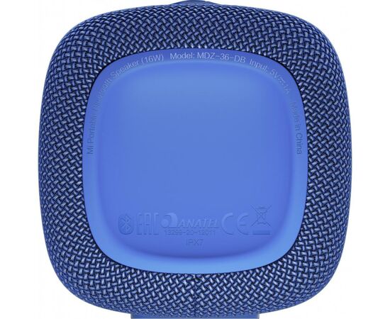 Акустическая система Xiaomi Mi Portable Bluetooth Spearker 16W Blue, изображение 7 Акустическая система Xiaomi Mi Portable Bluetooth Spearker 16W Blue, изображение 7