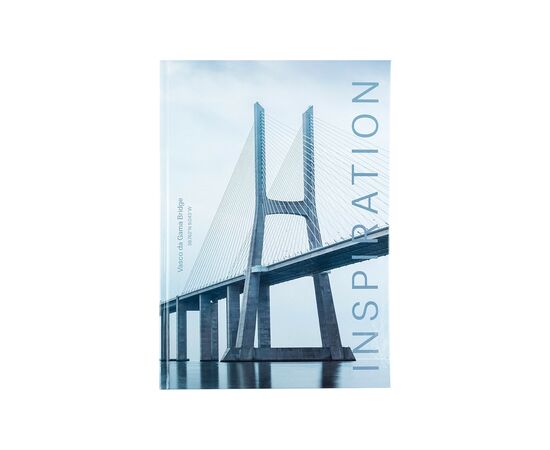 Канцелярська книга Axent Inspiration А4 у твердій обкладинці 96 аркуші клітинка (8422-564-A)