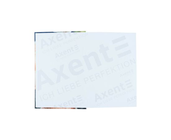 Канцелярская книга Axent Flora А4 в твердом переплете 192 листа клетка, желтая (8423-27-A), изображение 2