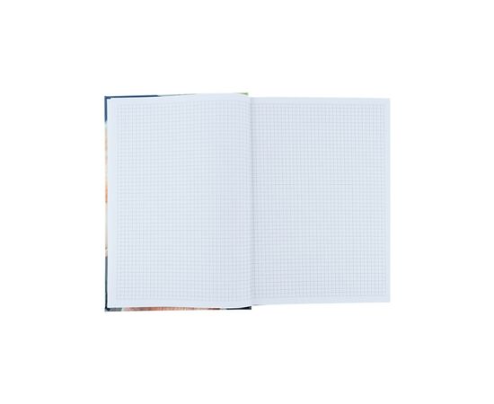 Канцелярская книга Axent Flora А4 в твердом переплете 192 листа клетка, желтая (8423-27-A), изображение 3