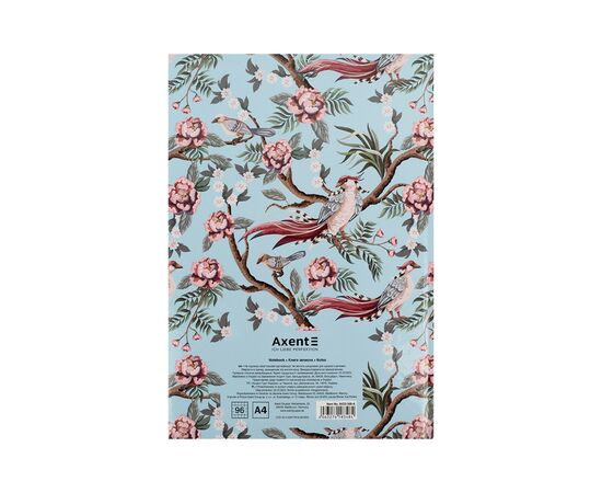 Канцелярская книга Axent Birds&Flowers-1 A4 в клеточку 96 листов (8422-568-A), изображение 5 Канцелярская книга Axent Birds&Flowers-1 A4 в клеточку 96 листов (8422-568-A), изображение 5