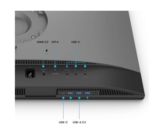 Монитор BenQ PD2706QN Grey, изображение 3 Монитор BenQ PD2706QN Grey, изображение 3