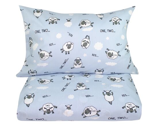 Дитячий постільний набір Home Line Ягнята блакитні (159127), зображення 2
