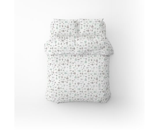 Детский постельный набор Home Line Тедди (кофейно-ментоловый) (174749)