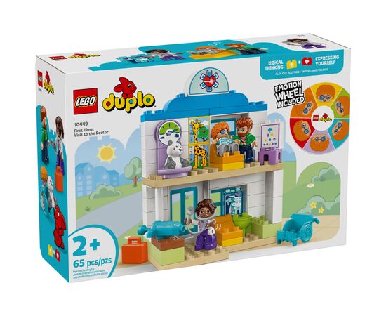 Конструктор LEGO DUPLO Town Впервые: визит к врачу (10449)
