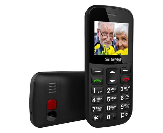 Мобильный телефон Sigma Comfort 50 EASY TYPE-C Black (4827798585214), изображение 4
