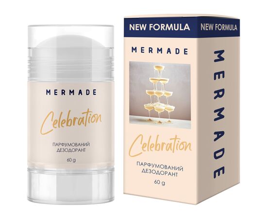 Дезодорант Mermade Celebration Парфюмированный 60 г (4823122901033)