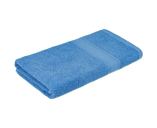 Полотенце Home Line махровое бордюрное (голубое) 400 гр/м2, 50х90 см (181818)