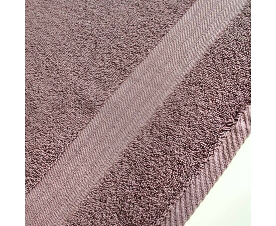 Полотенце Home Line махровое бордюрное (темно-сиреневое) 500 гр/м2, 50х90 см (181789), изображение 2