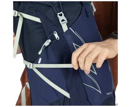 Рюкзак туристический Osprey Talon 33 ceramic blue S/M (009.2303), изображение 3 Рюкзак туристический Osprey Talon 33 ceramic blue S/M (009.2303), изображение 3