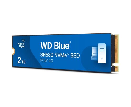 Накопитель SSD M.2 2280 2TB SN580 Blue WD (WDS200T3B0E), изображение 2 Накопитель SSD M.2 2280 2TB SN580 Blue WD (WDS200T3B0E), изображение 2